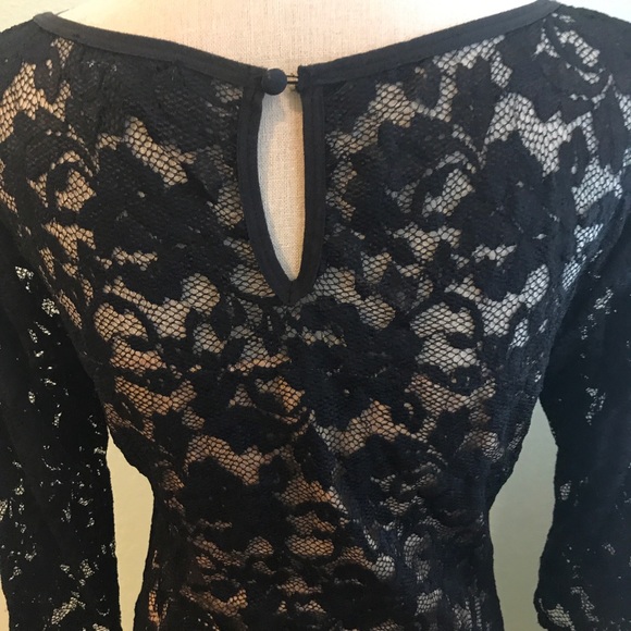 Black lace dress Great Condition - Picture 2 of 4